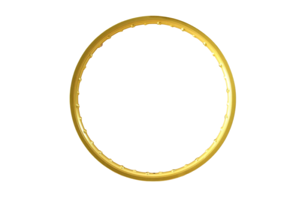 Felgenring 1,2x17" Aluminium Gold eloxiert